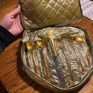 Vintage Oneida Golden Chateau flatware